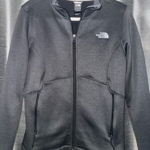 The North Face Gray Full-Zip Jacket